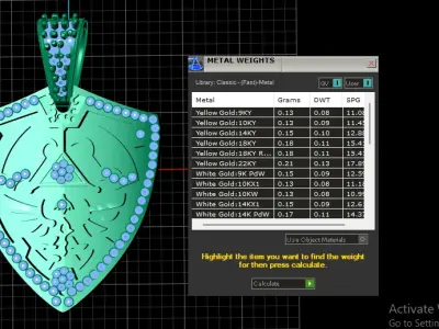 SHEILD PENDANT 3D PRINTABLE MODEL  3D print model