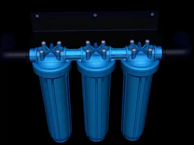 Water Purifier 3D model
