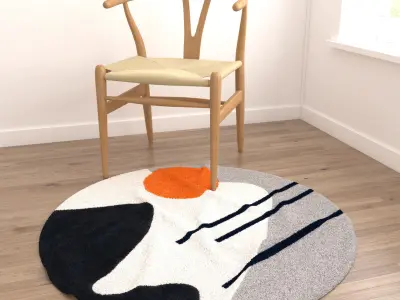 Rugs No 873 Low-poly 3D model