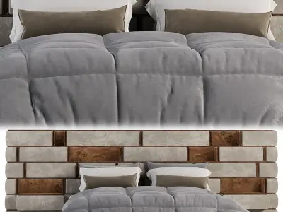 EMOTION Bed By Visionnaiare 3D model