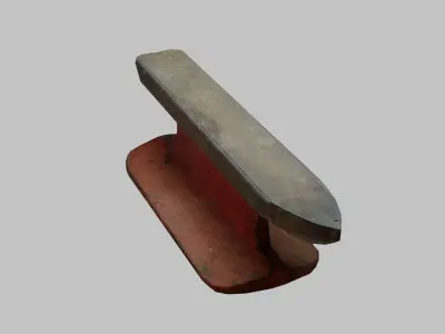 Small Anvil Free low-poly 3D model