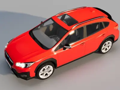 Subaru Crosstrek 3d Vehicle Model 3D model