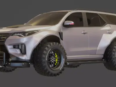 Fortuner Off Road Kit 3D model