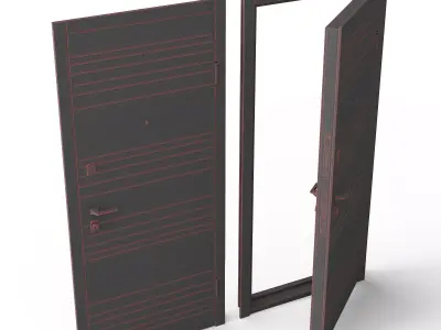 Qaami  Door 3D model