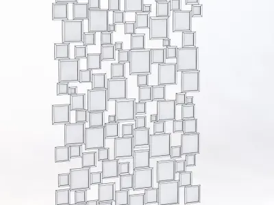 Isabella Mirror by Zgallerie 3D model