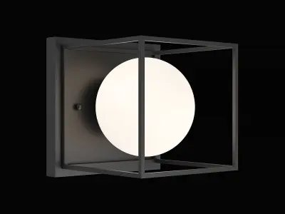 732617 Gabbia Lightstar Sconce or Ceiling chandelier 3D model