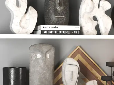 decorative set  01 3D model
