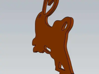 Wonderful Artificial Rabbit Home and Garden Outdoor Lawn Decor 3D model