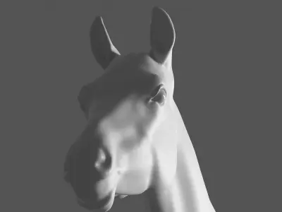 Most realistic horse 3D model