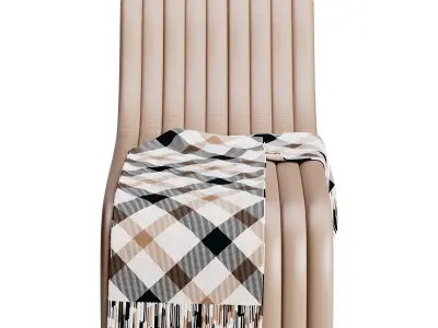 Augustine Chaise Lounge 3D model