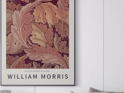 Decorative Abstract Modern Painting 3D model