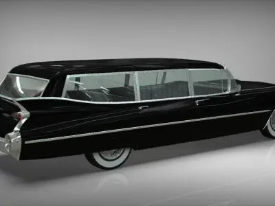Cadillac Barnett Space Wagon 1959 3D model