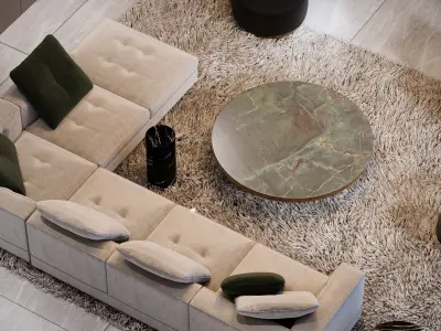 Modern Luxury Villa 3D model