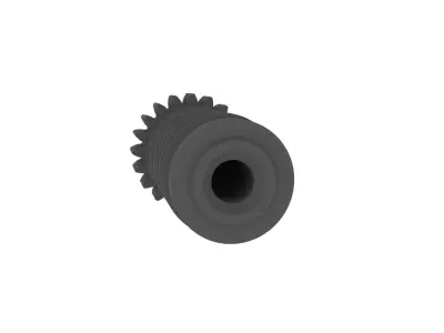 Hella turbocharger actuator gear for MBenz 253010862 type B 3D print model