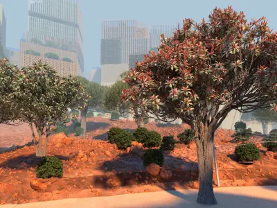 Bronze loquat eriobotrya deflexa mature 3D model