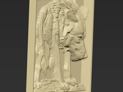 A Wolf A139 3D print model