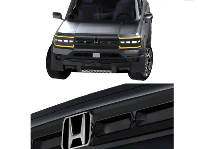 honda passport 2026 3D model