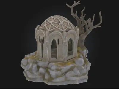 Enchanted Ruins  Echoes of a Mystical Past 3D model
