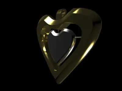Valentine - heart Free 3D print model
