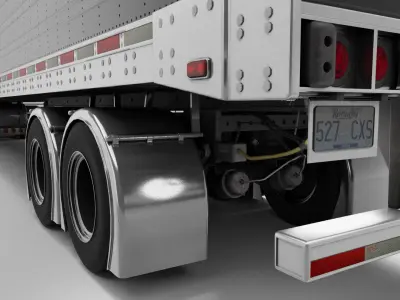 Semi Trailer - Great Dane Reefer  3D model