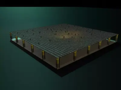 garage building 3D model