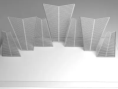 Modern Stage 3D model