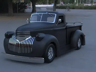 1946 Chevrolet ak 216  3D model