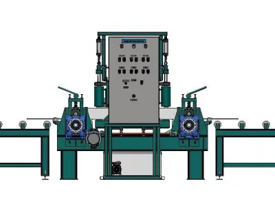MIRROR POLISHING MACHINE 3D model