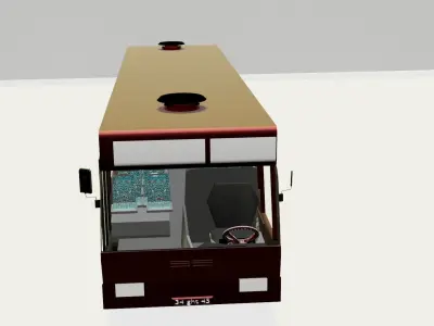 BUS MERCEDES O405 3D model