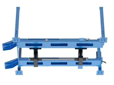 4 Post Car Lift Generic 3D model