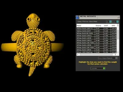 Simple Tortoise Ring - 006  3D print model