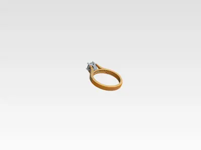 Jewelry ring Free Free 3D print model purchase