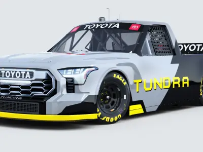Toyota Tundra Nascar Trucks 2022 template 3D model