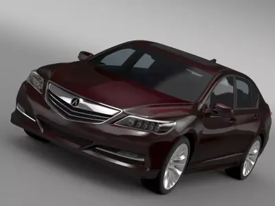 Acura RLX 2015 3D model