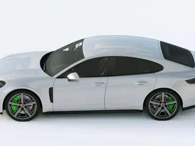 Porsche Panamera 4 Hybrid 2021 3D model