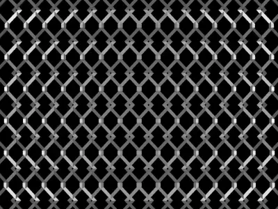 Free Low Poly Chained Fence - Only 17 Faces Free low-poly 3D model