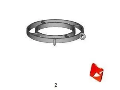 Tiffany Diamond Pendant 3D print model 3D print model