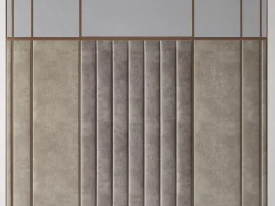 Wall Panel 3d model Low-poly 3D model order