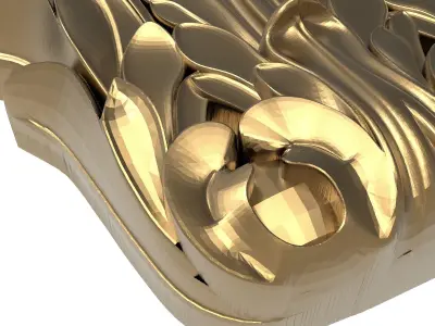  decorative pattern ready for 3D printing 3D model