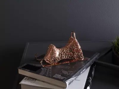 Christmas Sleigh Home Decoration  jewelry 3D print model