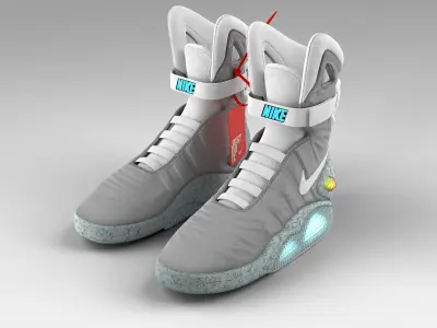 NIKE MAG Low-poly 3D model
