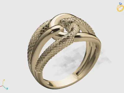 Women Plain Ring STL Models Womens Ring 3dmodels 3D print model 3D print model 5