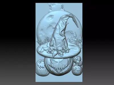 Halloween 3D print model
