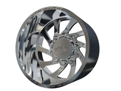 JTX REAR KEEN DUALLY WHEEL 3D MODEL Free 3D print model