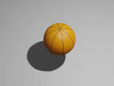 Basketball Ball 3D Model 3D model