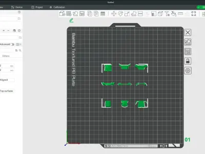 TwindBricks3D - Minifigures Armor Pack 3 3D print model