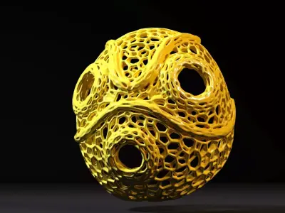 Halloween mask 3D print model