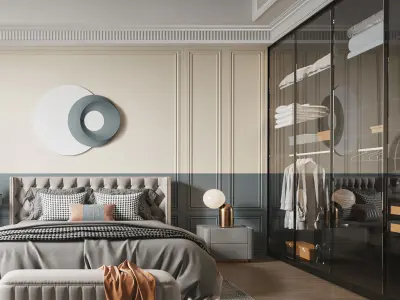  Bedroom interior 85 3D model