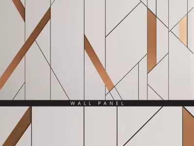 Wall Panel 6 3D model