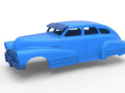Shell Buick Special Sedan 1947 Scale 1 to 24 3D print model